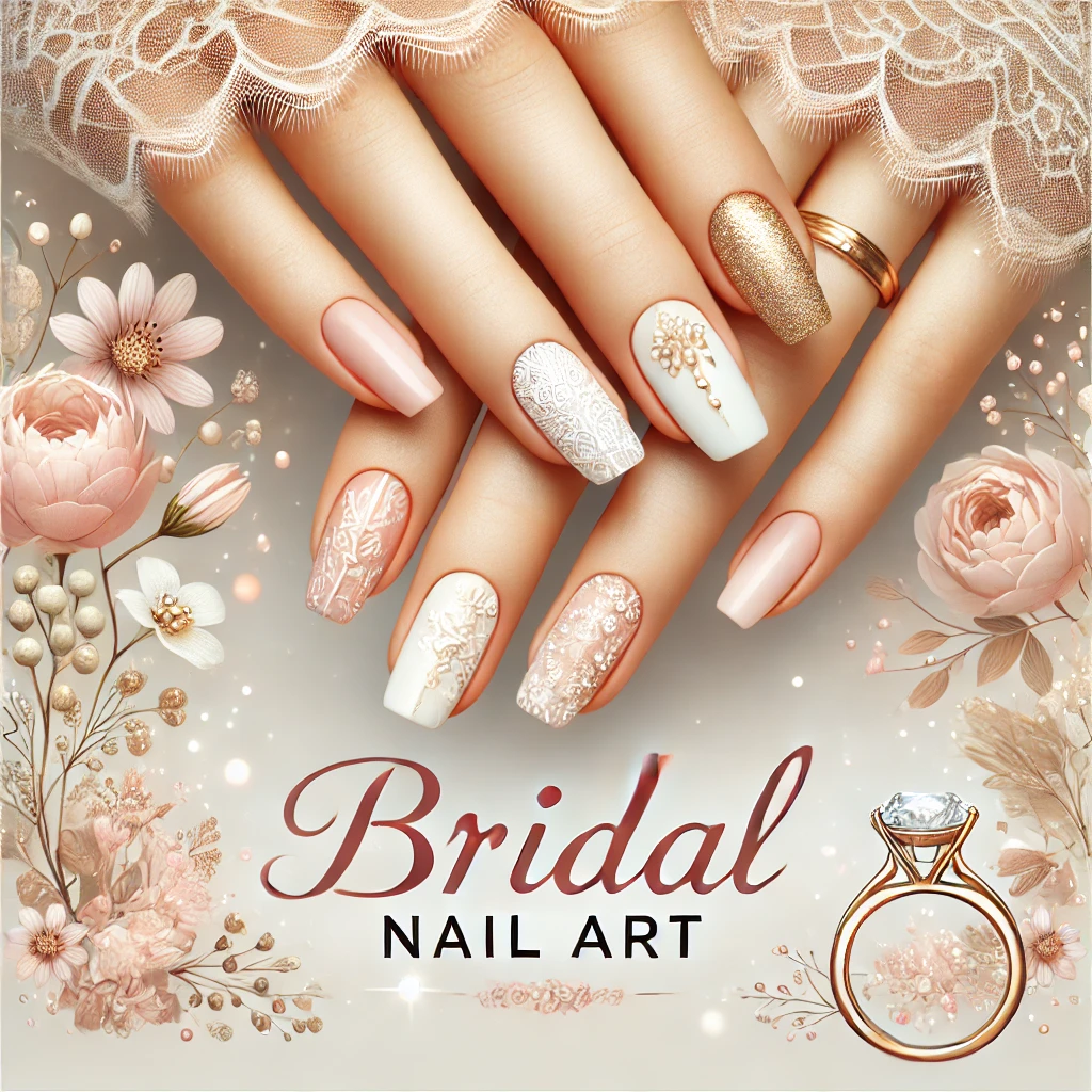 Bridal Nail Art